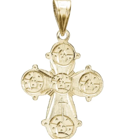 Aagaard - 8 karat guld Dagmarkors, 20x17mm - 0888006