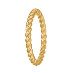 Aagaard - 8 karat klassisk snoet guld ring - 1800-g8-16