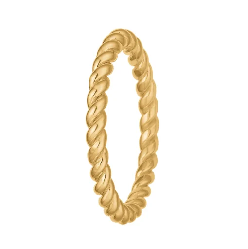 Aagaard - 8 karat klassisk snoet guld ring - 1800-g8-16