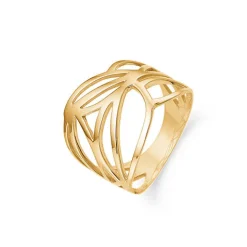 Aagaard - 8 karat mønster guld ring - 08613160