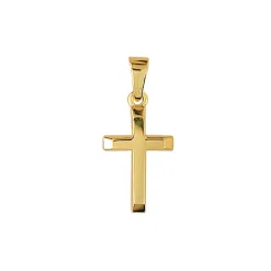 Aagaard - Guld kors i 14 karat, 10 x 15mm - 1488847