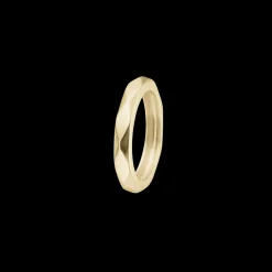 Aagaard - Guldbelagt sølv harlekin ring - 1800-s-g17