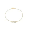 Aagaard - Guldbelagt uendeligheds armbånd - 03103250-19