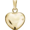 Aagaard - 8kt. guld hjerte, 11x13mm - 0887003-1