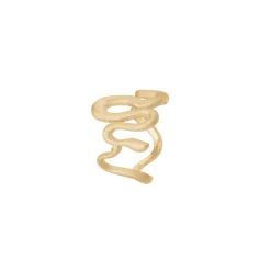 Aagaard - Snake ring i forgyldt sølv - 1800-KZ-G12