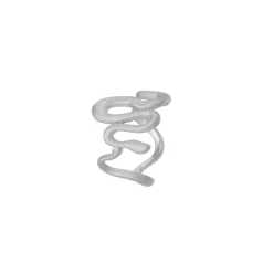Aagaard - Snake ring i sølv med overflade - 1800-KV-S12