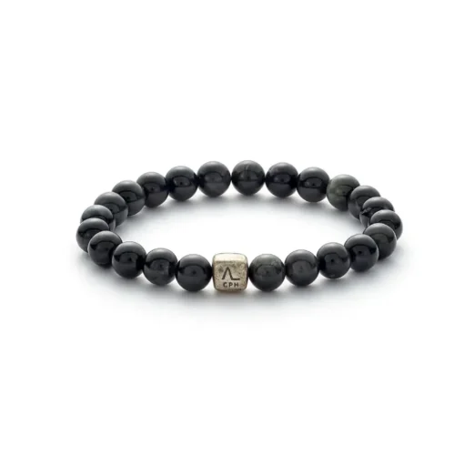 Alexander Lynggaard - Armbånd med eagle eye sten, 8mm - c00810