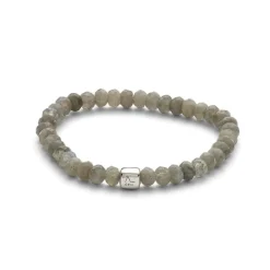 Alexander Lynggaard - Armbånd med Labradorit sten, 6mm - c00140