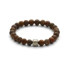 Alexander Lynggaard - Armbånd med grasberg sten, 8mm - c00740
