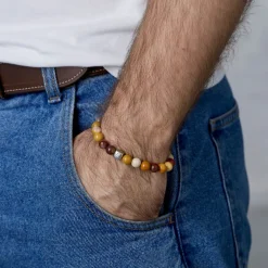 Alexander Lynggaard - Armbånd med Mookaite sten, 8mm - c01020