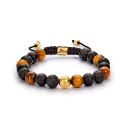 Alexander Lynggaard - Knyttet Los Angeles armbånd, 8mm - B00023
