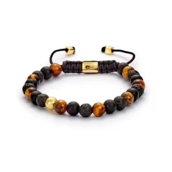 Alexander Lynggaard - Knyttet Los Angeles armbånd, 6mm - B00012
