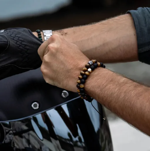 Alexander Lynggaard - Knyttet Los Angeles armbånd, 8mm - B00023