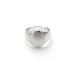Alexander Lynggaard - Oval Signet ring i sølv - h10112