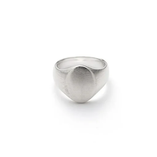 Alexander Lynggaard - Oval Signet ring i sølv - h10112