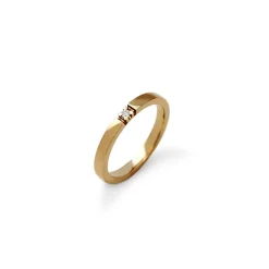 Alliancering med 0,02 ct brillanter