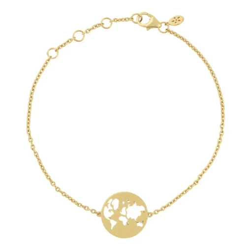 Beautiful World armbånd forgyldt sølv - 2-1601-GP