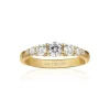 Belluno ring i forgyldt fra Sif Jakobs-r42126-cz-sg