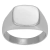 Blank sølv signet herrering - 102510409