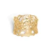 Blossom - Forgyldt sølv ring med diamant - 23641040-34