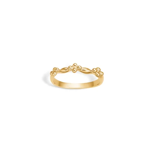 Blossom Copenhagen - 8 karat guld blomster ring - 09611605