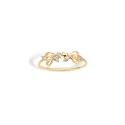 Blossom Copenhagen - 8 karat guld ring med hjerter - 09621391