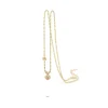 Blossom Copenhagen - Conjure hjerte vedhæng i 14kt guld med diamant -14341708-45