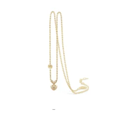 Blossom Copenhagen - Conjure hjerte vedhæng i 14kt guld med diamant -14341708-45