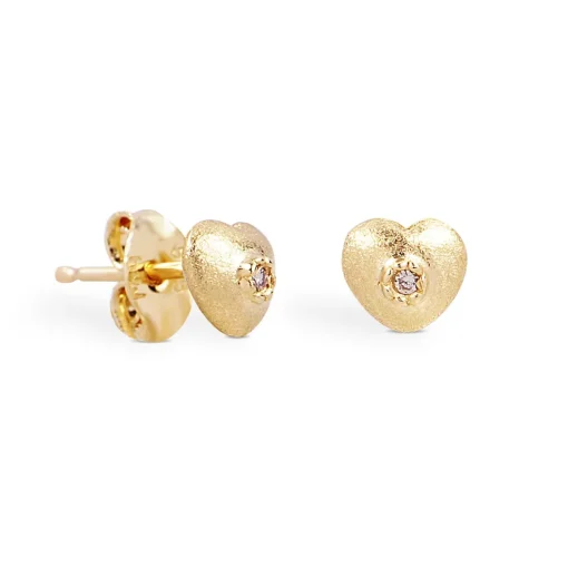 Blossom Copenhagen - Conjure 14kt guld øreringe med diamanter - 14941708-34
