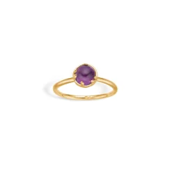 Blossom Copenhagen - 14kt guld ring med ametyst - 14631700-01-53