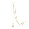 Blossom Copenhagen - 9kt. guld vedhæng med safir - 09331570-45