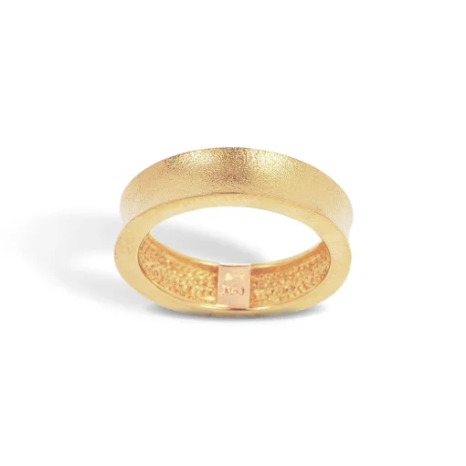 Blossom Copenhagen - Ringe and Hoops forgyldt sølv ring - 23611800