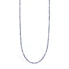 Blossom Copenhagen - Sølv halskæde med sodalit - 27331052-45
