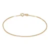 BNH - Venezia Guld / Hvidguld armbånd med fjederrings lås