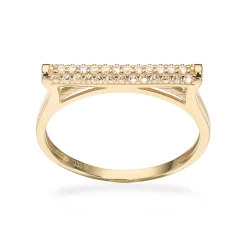 Bridge guld ring fra Scrouples - 709743