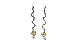 BY Birdie Grace Coin ørering med perle-50801293p