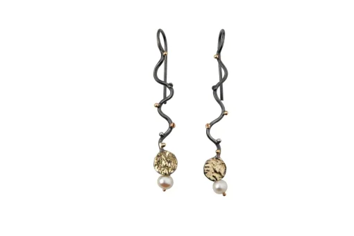 BY Birdie Grace Coin ørering med perle-50801293p