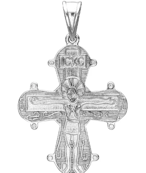Byaagaard - Sølv dagmarkors med fadervor 19x23mm - 2188012