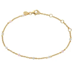 byBiehl - 14 karat forgyldt sølv scarlett armbånd - 2-3401PA-GP