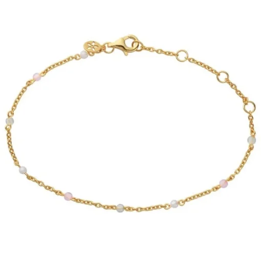 byBiehl - 14 karat forgyldt sølv scarlett armbånd - 2-3401PA-GP