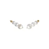 byBiehl - Aura earclimber small forgyldt sølv - 4-3901wp-gp