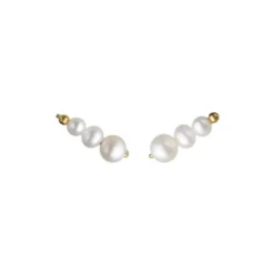 byBiehl - Aura earclimber small forgyldt sølv - 4-3901wp-gp