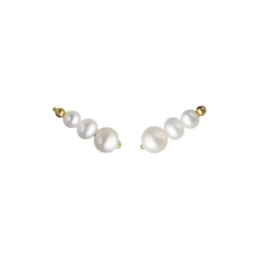 byBiehl - Aura earclimber small forgyldt sølv - 4-3901wp-gp