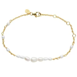 byBiehl - Aura Flow armbånd i forgyldt sølv - 2-3902wp-gp