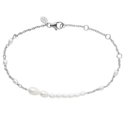 byBiehl - Aura Flow sølv armbånd med perler - 2-3901wp-r