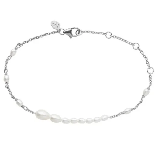 byBiehl - Aura Flow sølv armbånd med perler - 2-3901wp-r
