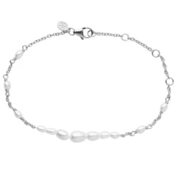 byBiehl - Aura sølv armbånd med ferskvandsperler - 2-3902wp-r
