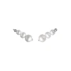 byBiehl - Aura sølv earclimbers, small - 4-3901wp-r