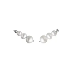byBiehl - Aura sølv earclimbers, small - 4-3901wp-r