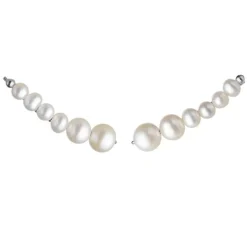 byBiehl - Aura sølv earclimber, large  - 4-3902WP-R